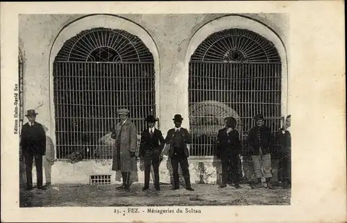 Ak Fès Fez Marokko, Menageries du Sultan