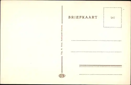 Ak Bussum Nordholland Niederlande, Blomenhuis, Const. Huygenslaan