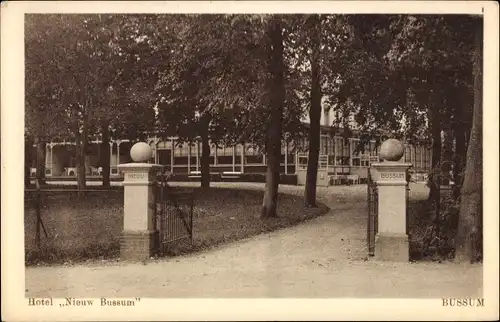 Ak Bussum Nordholland Niederlande, Hotel Nieuw Bussum