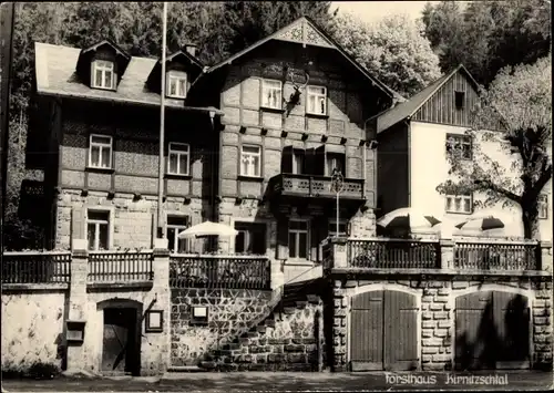 Ak Kirnitzschtal Bad Schandau Sächsische Schweiz, Forsthaus