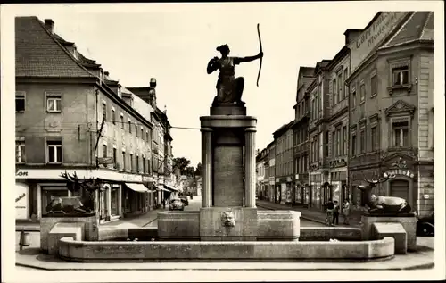 Ak Großenhain Sachsen, Dianabrunnen