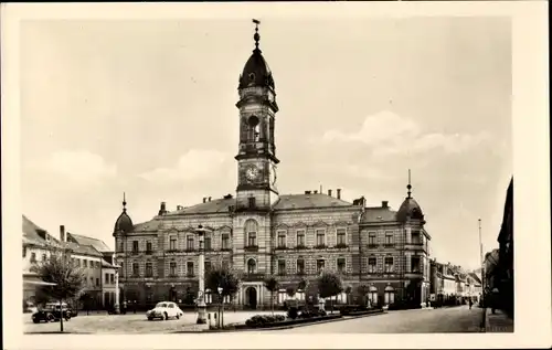 Ak Großenhain Sachsen, Rathaus