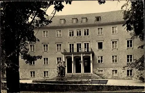 Ak Weißwasser in der Oberlausitz, Ingenieurschule für Glastechnik