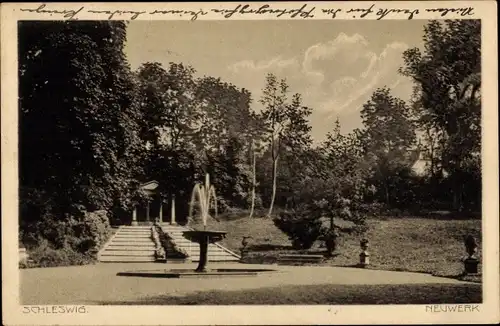 Ak Schleswig, Neuwerk, Brunnen