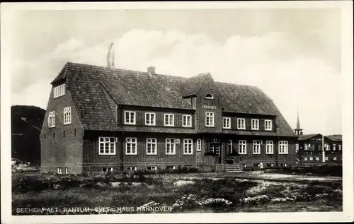 Ak Rantum auf Sylt, Haus Hannover