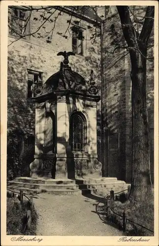 Ak Merseburg an der Saale, Rabenhaus