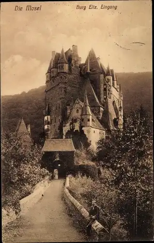Ak Wierschem an der Mosel, Burg Eltz, Eingang