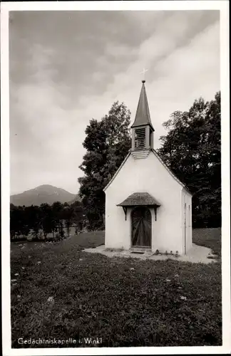 Ak Reit im Winkl Oberbayern, Gedächtniskapelle