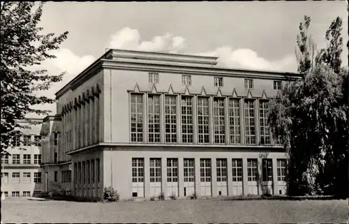 Ak Forst in der Niederlausitz, Jahnschule