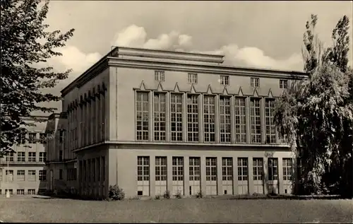 Ak Forst in der Niederlausitz, Jahnschule