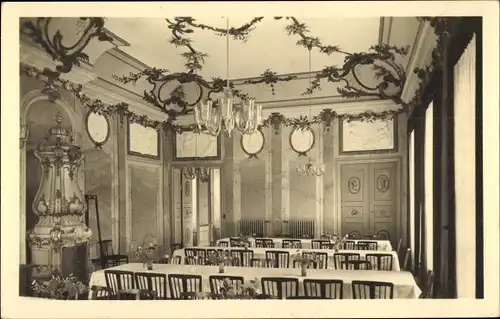 Ak Rheinsberg in der Mark, Genesungsheim der SV, Schloss Rheinsberg, Innenansicht