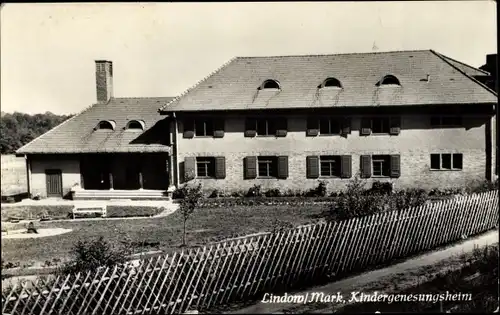 Ak Lindow in der Mark, Kindergenesungsheim