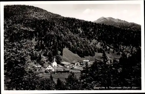 Ak Glashütte Kreuth am Tegernsee Oberbayern, Panorama