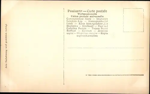 Ak Schauspieler Waldemar Staegemann, als König Heinrich V.