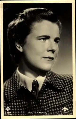 Ak Schauspielerin Paula Wessely, UFA, Ross A 3369/1, UFA Film, Wien Film