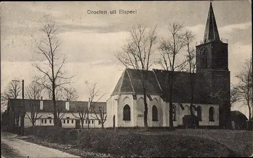 Ak Elspeet Gelderland, Kerk