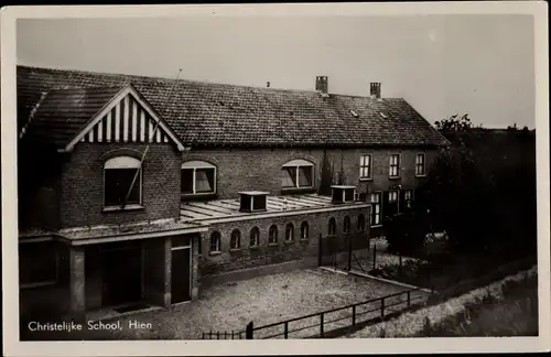 Ak Hien Neder Betuwe Gelderland, Christelijke School