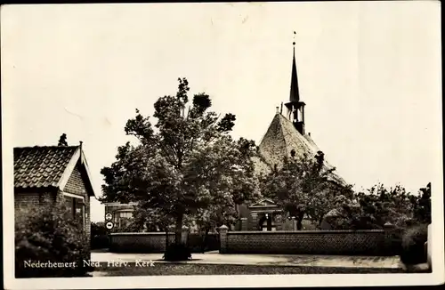 Ak Nederhemert Gelderland, Ned. Herv. Kerk