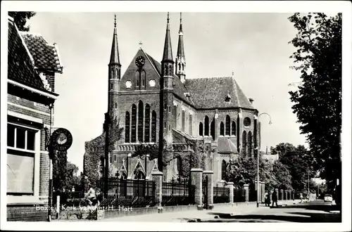 Ak Boxtel Nordbrabant Niederlande, Kerk van het H. Hart