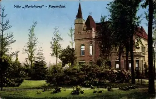 Ak Roosendaal Nordbrabant Niederlande, Villa Mariahoven