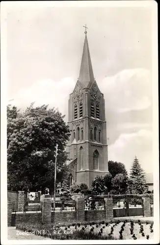 Ak Zeeland Nordbrabant Niederlande, R. K. Kerk