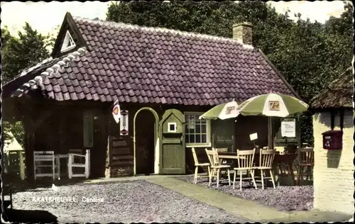 Ak Kaatsheuvel Nordbrabant, Camping Duinlust, Cantine