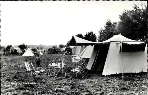 Ak Kaatsheuvel Nordbrabant, Zelte auf dem Campingplatz