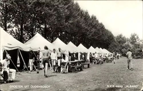 Ak Oudenbosch Nordbrabant, N.K.S.-kamp Albano