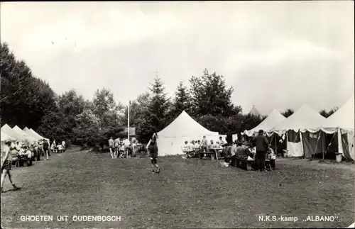 Ak Oudenbosch Nordbrabant, N.K.S.-kamp Albano