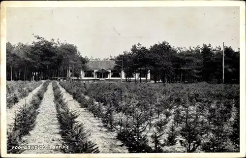 Ak Oosterhout Nordbrabant Niederlande, Vooraanzicht Cantine