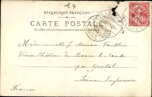 Ak Unbekannte Hütte um 1901