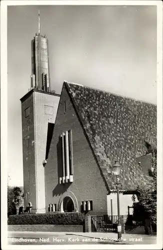 Ak Eindhoven Nordbrabant Niederlande, Ned. Herv. Kerk aan de Schootsche straat