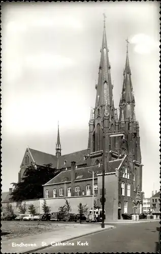 Ak Eindhoven Nordbrabant Niederlande, St. Catharina Kerk