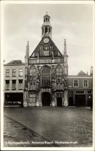 Ak 's Hertogenbosch Nordbrabant Niederlande, Antonius Kapel, Hinterhamerstraat