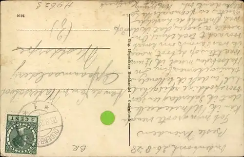 Ak Oudenbosch Nordbrabant, Inneres der Basilika, Altar