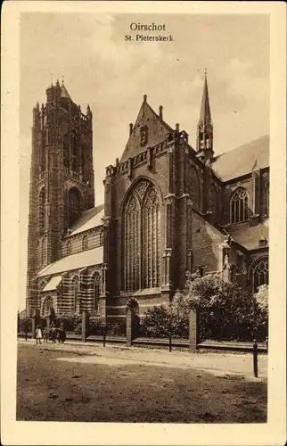 Ak Oirschot Nordbrabant, St. Pieterskerk