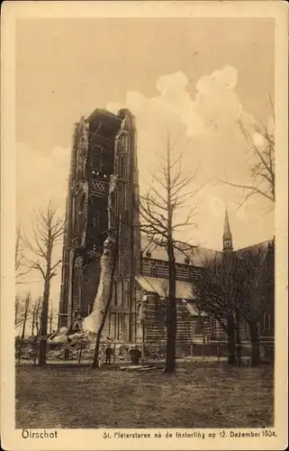 Ak Oirschot Nordbrabant, St. Pieterstoren