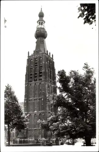 Ak Hilvarenbeek Nordbrabant, Vrijlhof met Toren