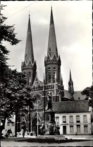 Ak Tilburg Nordbrabant Niederlande, St. Josephkerk