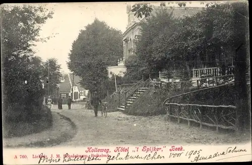 Ak Beek Gelderland Niederlande, Kolleweg, Hotel 't Spijker