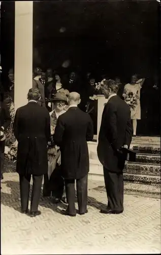 Foto Ak Zutphen Gelderland, Bezoek Koningin Wilhelmina, Prins Hendrik, 1924