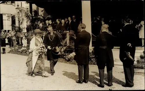 Foto Ak Zutphen Gelderland, Koninklijk bezoek Sept. 1924, Königin Wilhelmina der Niederlande
