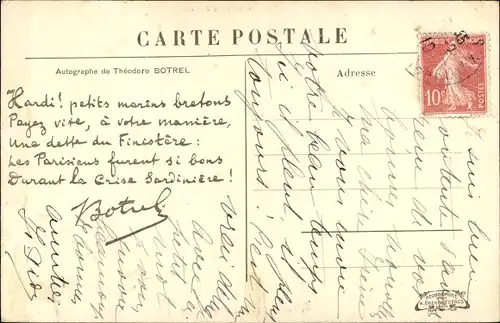 Ak Paris V. Arrondissement Panthéon, Inondations de Janvier 1910, Quai de la Tournelle