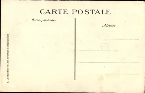 Ak Paris, Les Zeppelins, Crimes odieux des pirates boches, Côté de maison éboulé, Zeppelinschäden