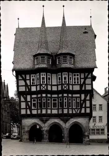 Foto Alsfeld in Hessen, Rathaus, 1962