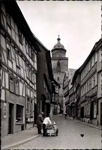 Foto Alsfeld in Hessen, Untere Fuldagasse, 1955