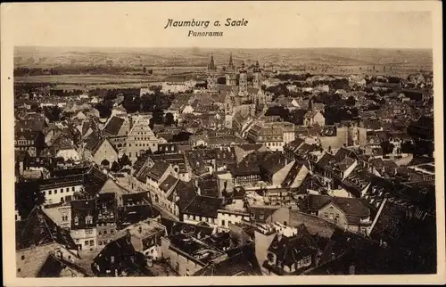 Ak Naumburg an der Saale, Panorama