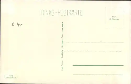 Ak Bernburg an der Saale, Gesamtansicht