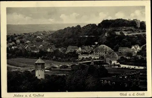 Ak Nebra an der Unstrut, Blick auf die Stadt