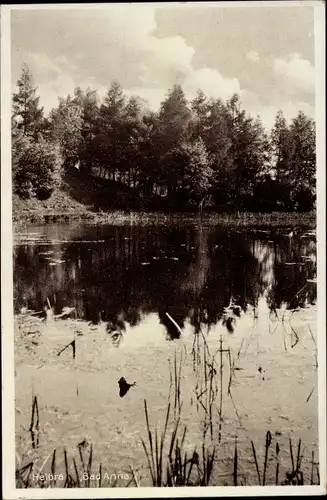 Ak Helbra in Sachsen Anhalt, Bad Anna, Wasserpartie